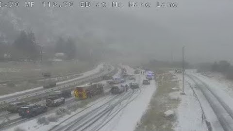Latest Headlines | I-70 back open after crashes involving about 50 vehicles in Colorado mountains