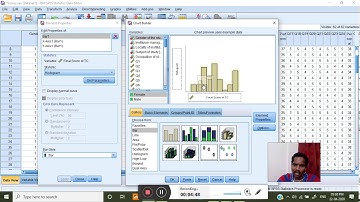 How to draw graph in SPSS