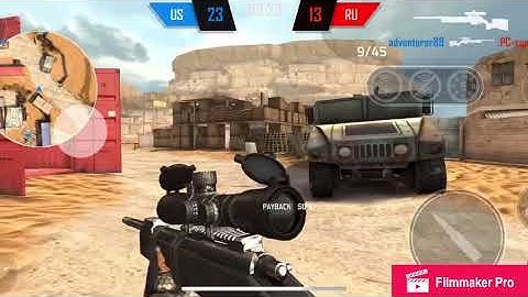 Bullet Force gameplay: TDM at Outpost. (Again)