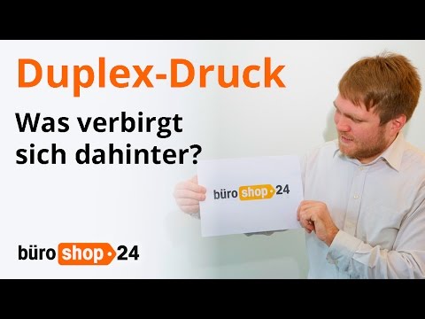 Video: Was ist Auto-Duplex im Drucker?