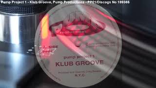 Pump Project 1 -  Klub Groove (1995)