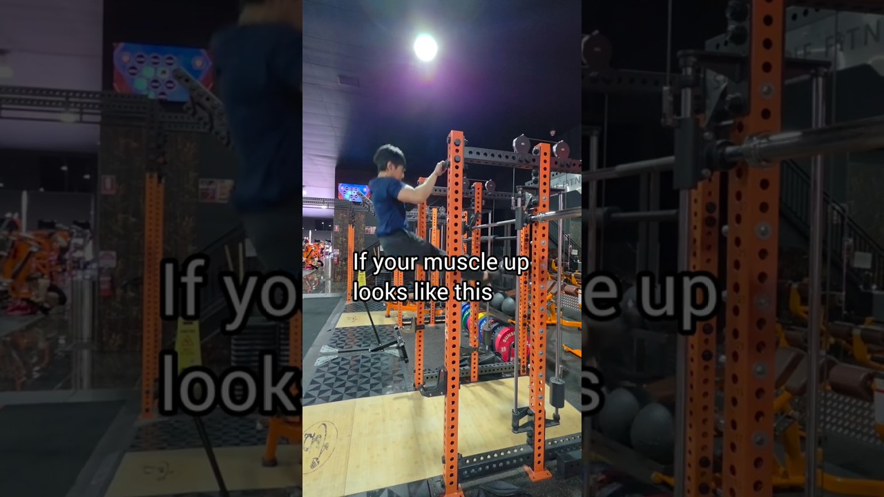Fix this if you want clean muscle ups #calisthenics
