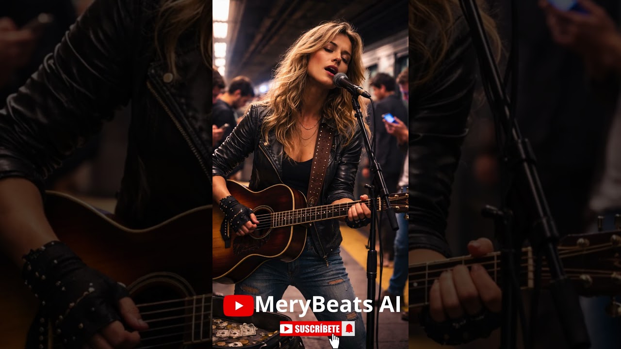 She Sang… But No One Looked Up | Emotional Metal Ballad #ai #aimusic #heavymetalsongs  #rock