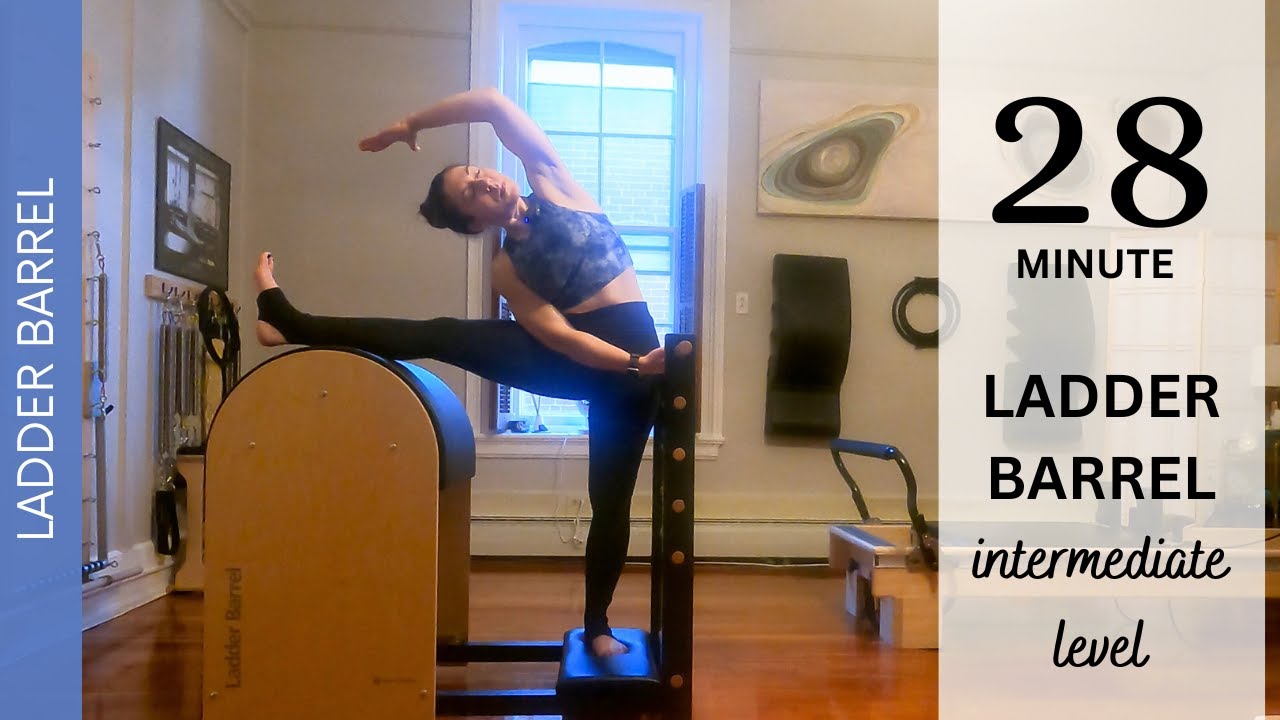 FULL BODY PILATES LADDER BARREL | 28 Min | Intermediate Level