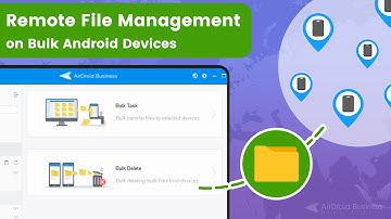 Remote File Management on Bulk Android Devices