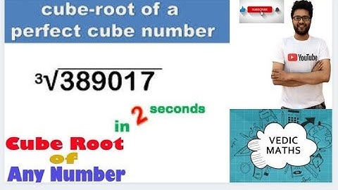 How to solve cube root in seconds | Vedic Maths Trick | Calculate Cube Roots In Your Head