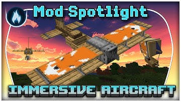 Immersive Aircraft Mod Spotlight | Minecraft Mods [Forge/Fabric]