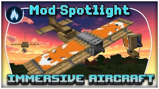 Immersive Aircraft Mod Spotlight | Minecraft Mods [Forge/Fabric]