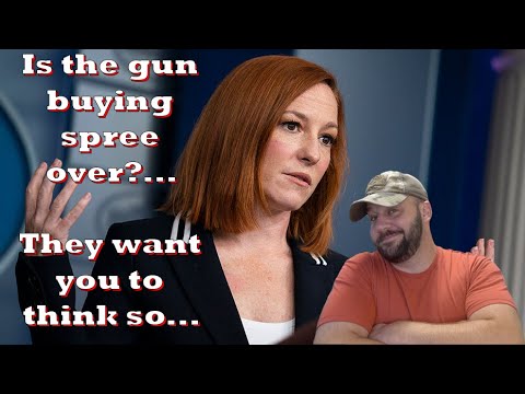 Is the gun buying spree over?… The Media would like you to think so…