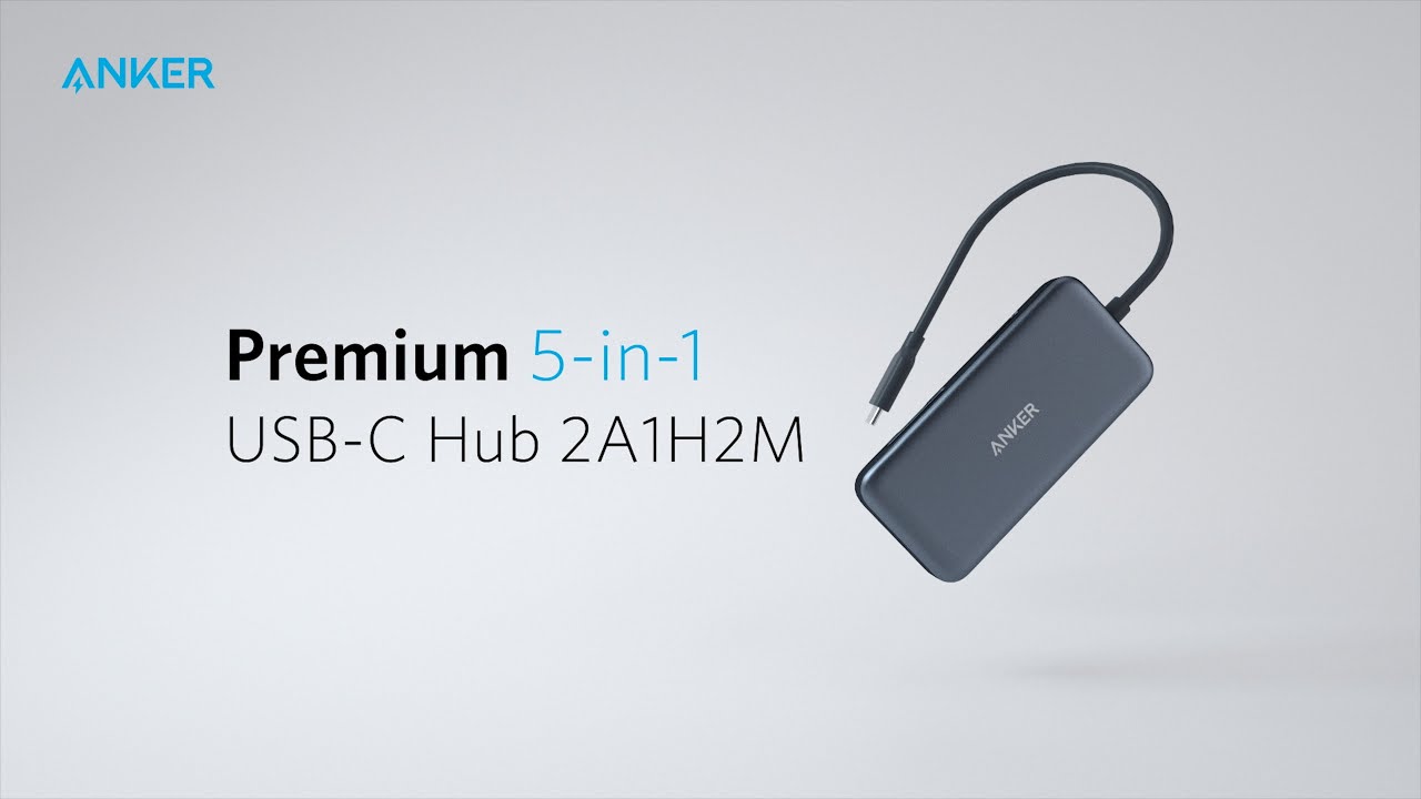 Anker, Premium 5-in-1 USB-C Hub 2A1H2M