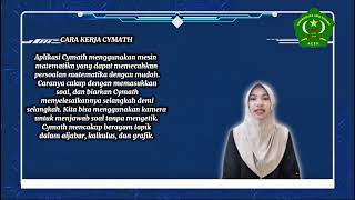 Cara penggunaan Aplikasi Cymath-math solver dalam pembelajaran Matematika|Mistahul jannah (23114007)
