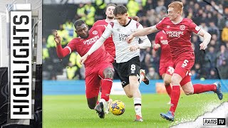 HIGHLIGHTS | Derby County Vs Shrewsbury Town