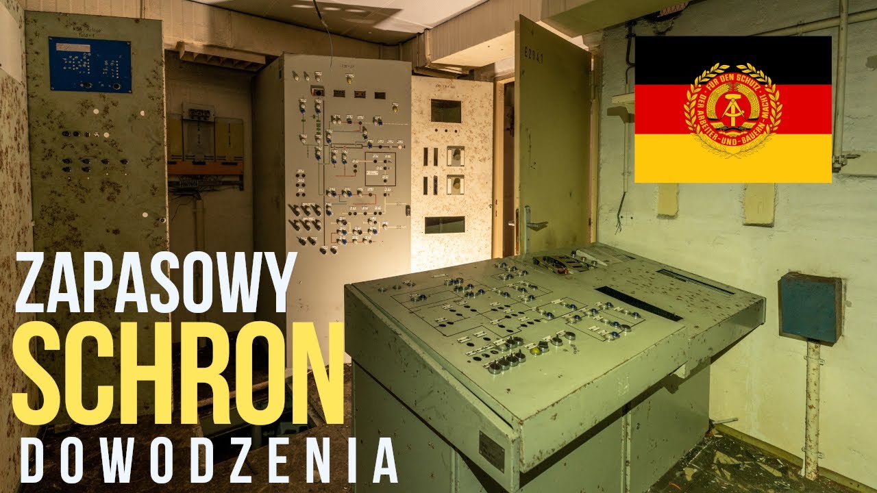 💣 Zapasowy Schron Dowodzenia Wojsk Lądowych NRD - URBEX 4K 049