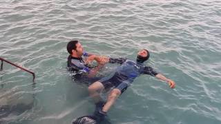 Rescue Diver Course exercise  01
