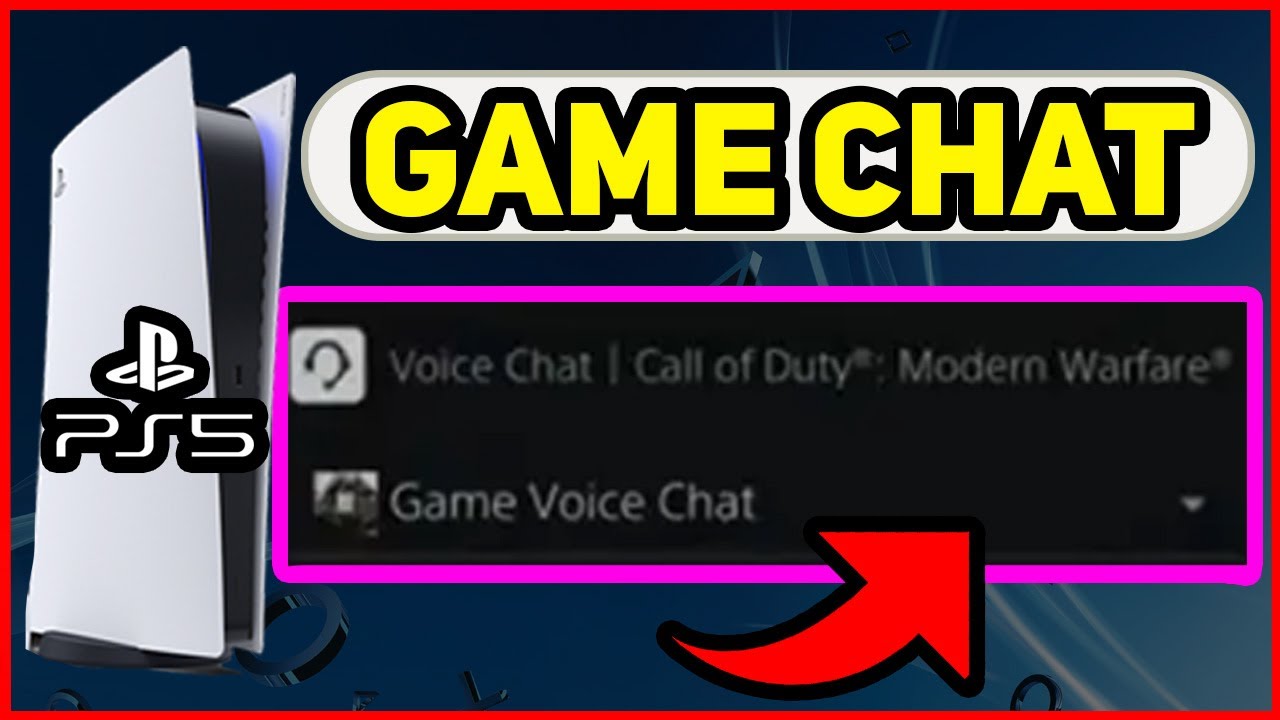 PS5 HOW TO GAME CHAT EASY NEW! - YouTube