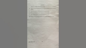 BSC v th sem computer science(programing in python) question paper 2023