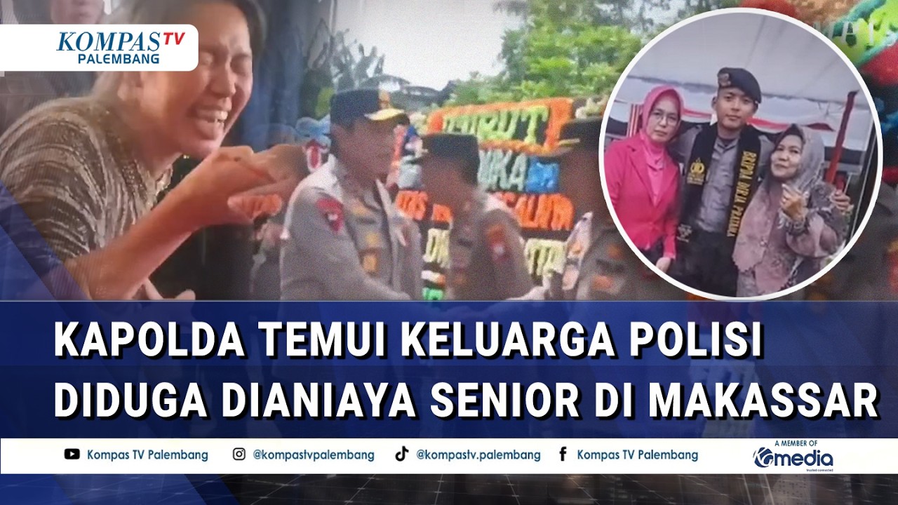 Disambut isak Tangis, Kapolda Temui Keluarga Bripda DP yang Diduga Di*ni*ya Senior di Makassar