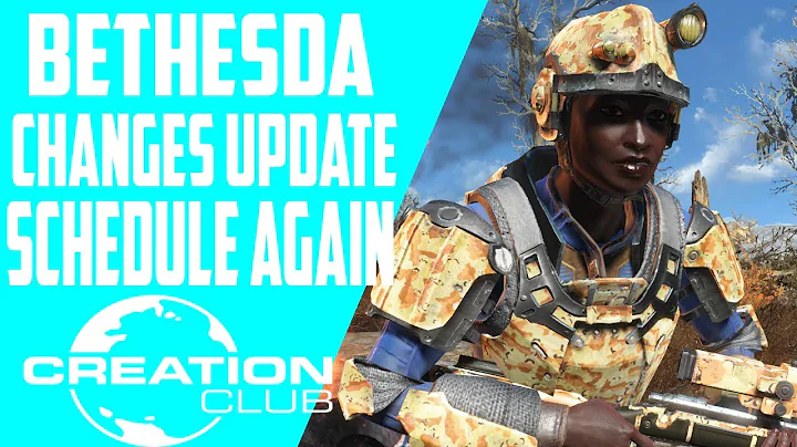 Bethesda Changes Fallout 4's Creation Club's Update Schedule Again!
