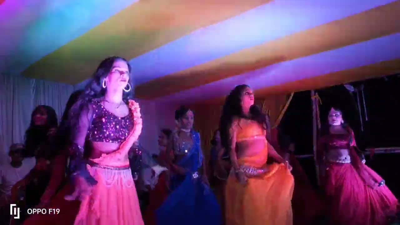 more Raja leke Dhol Baja Devi ka song stage show