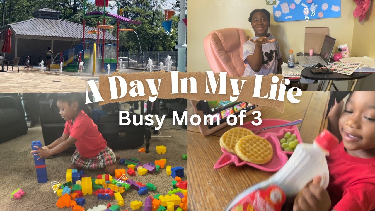 A Day in my life Busy Mom of 3 - YouTube