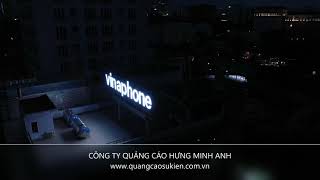 Logo Vinaphone đèn LED đẹp