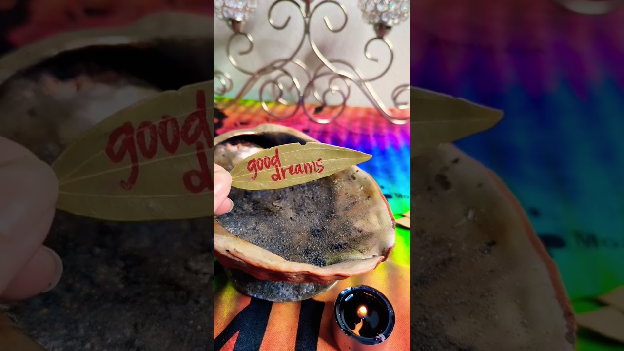 BURN A BAY LEAF AT NIGHT TO CLEANSE THE ENERGIES 