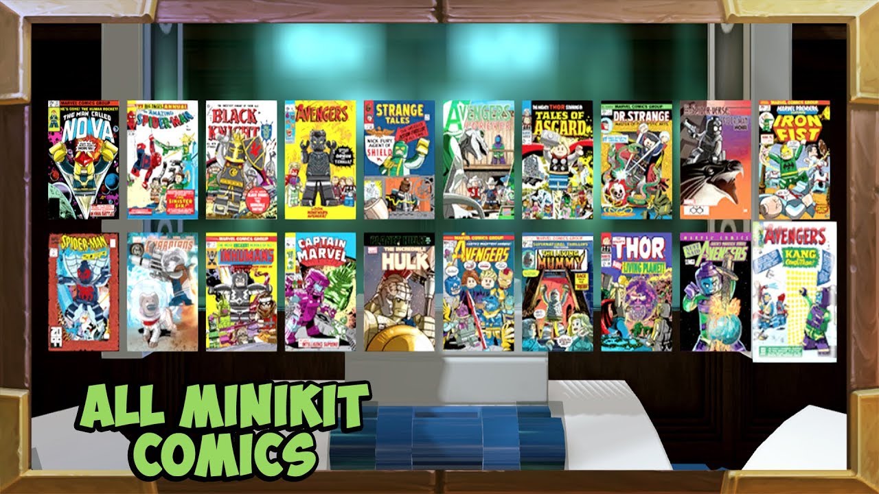 Lego Marvel Super Heroes 2 Where To See Minikit Comics