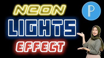 How to make glowing text in pixellab |  Neon Text Effect | Neon light text effect | Tutorial in Urdu