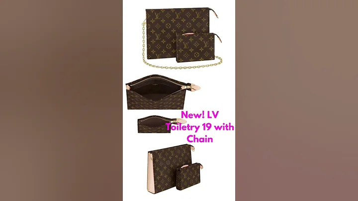 So the Louis Vuitton Toiletry 26 is back! With a chain😮 #shorts