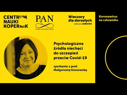 Psychologiczne źródła niechęci do szczepień przeciw COVID 19 | Koronawirus na celowniku