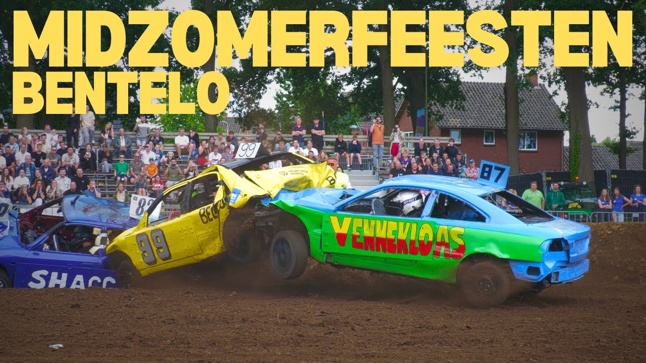 Crazy Car Crash | Banger Racing | Midzomerfeesten Bentelo | July 2025