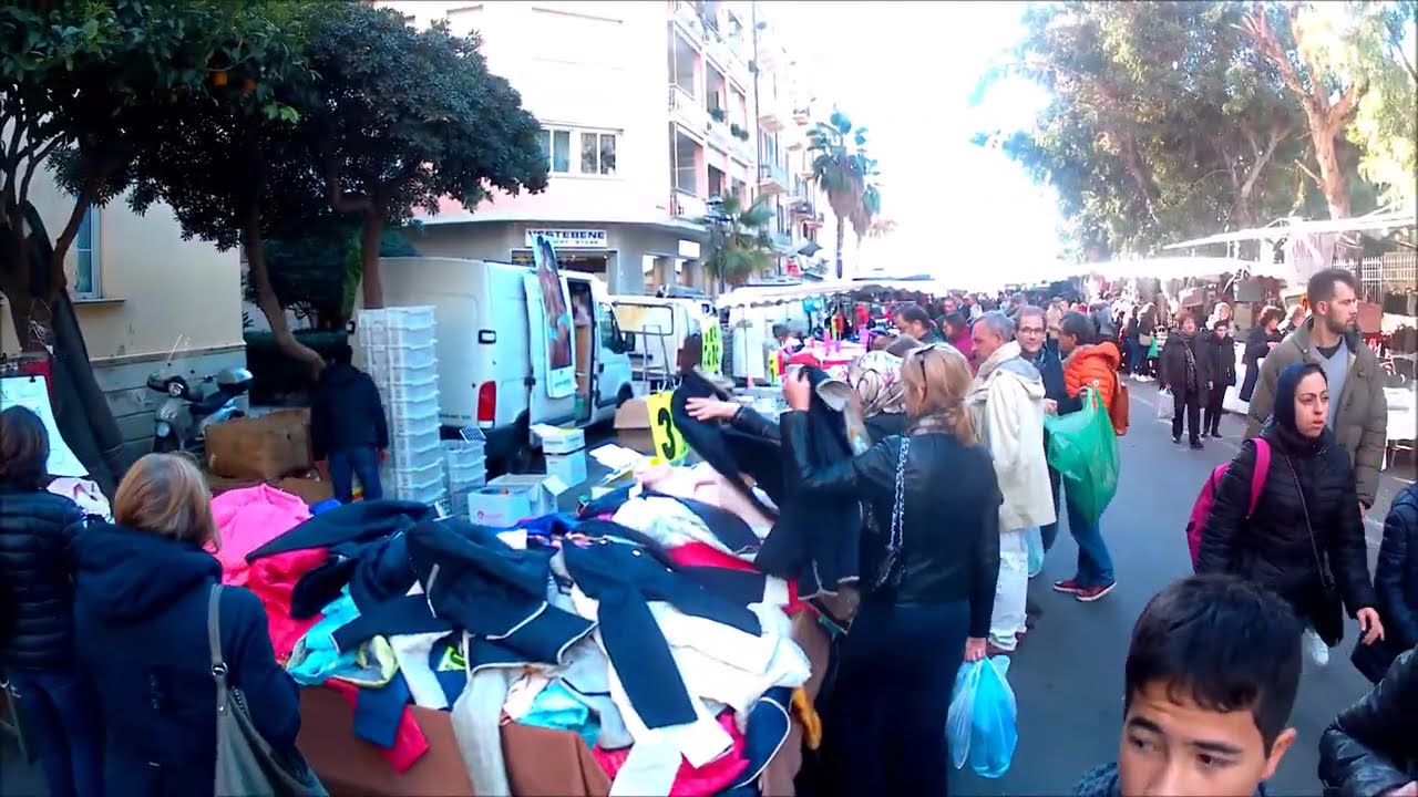 ventimille market italie  4k