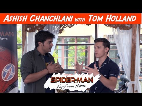 Ashish Chanchlani With Tom Holland | Spider-man : Far From Home
