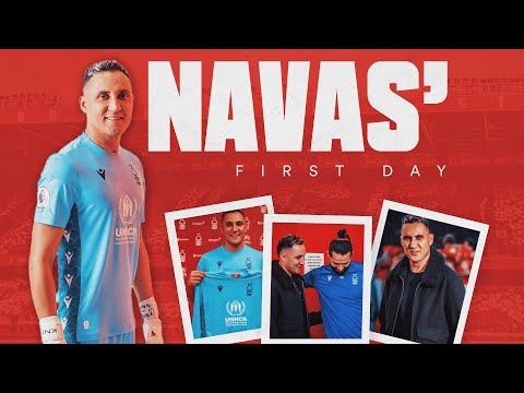 KEYLOR NAVAS | FIRST DAY | EXCLUSIVE BEHIND THE SCENES