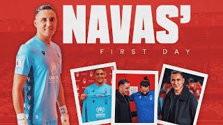 KEYLOR NAVAS | FIRST DAY | EXCLUSIVE BEHIND THE SCENES
