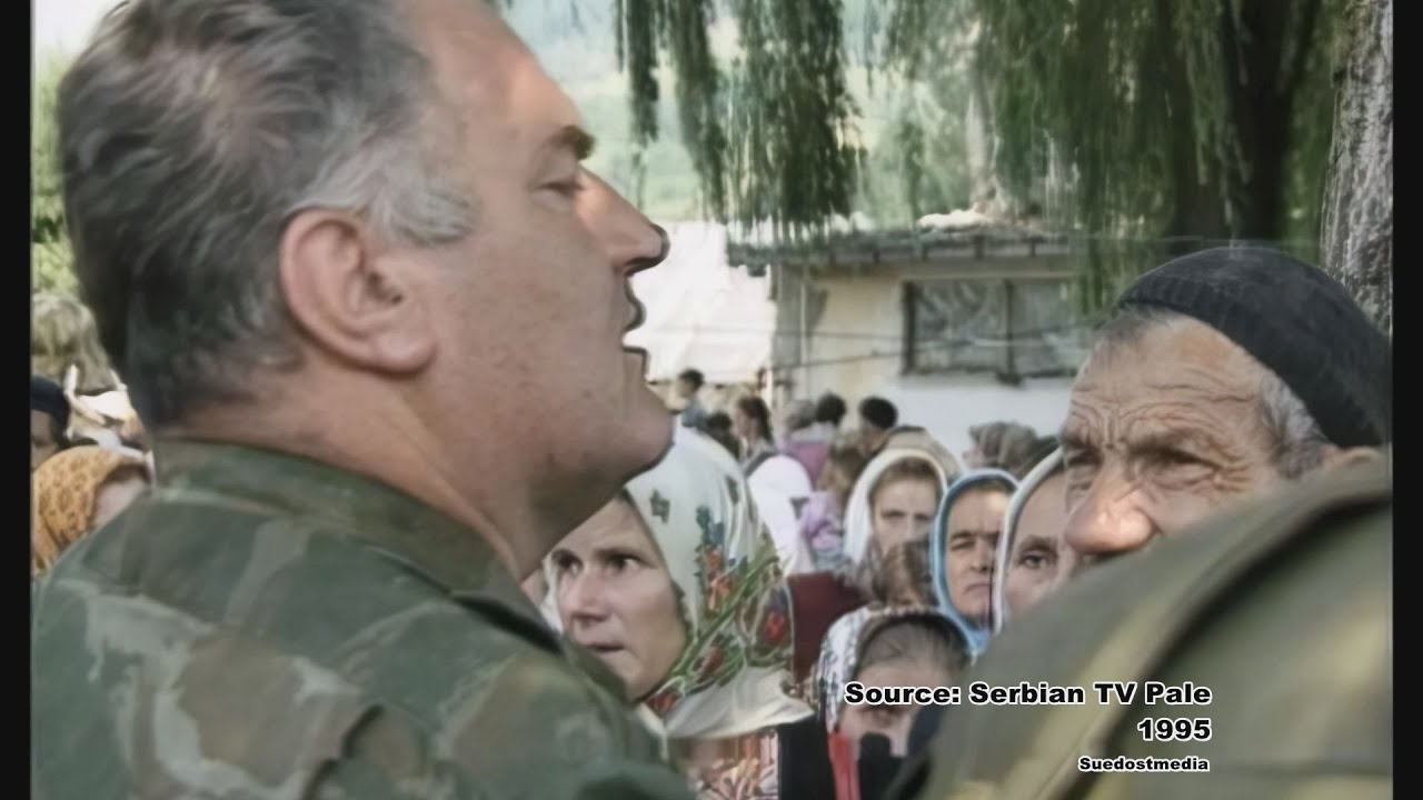 Balkan History: Mladic in Srebrenica 1995