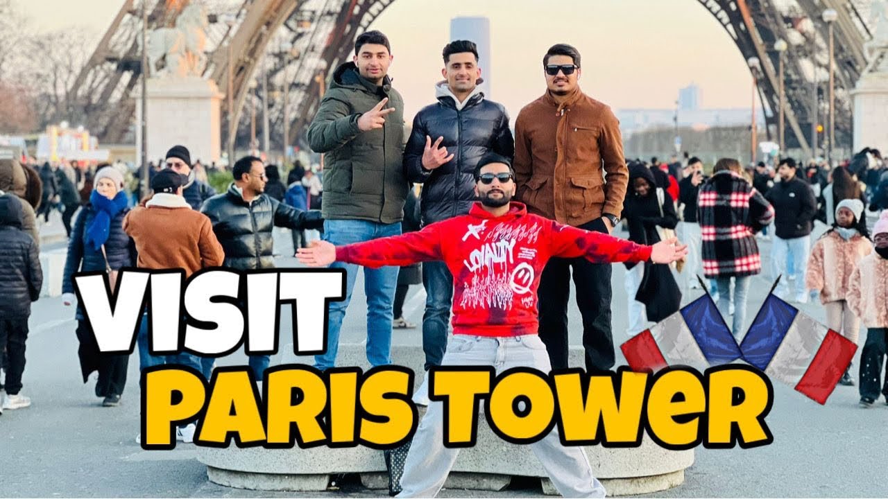 Eiffel Tower in Paris France. The most visited tourist place in the world. Ali x Guri