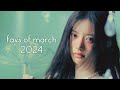My favourite kpop songs of march 2024