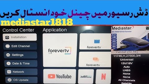 How To Tune Dish Receiver Tv Channels|| in home ||Easily Step By Step Guide //Apna dish info& vlogs