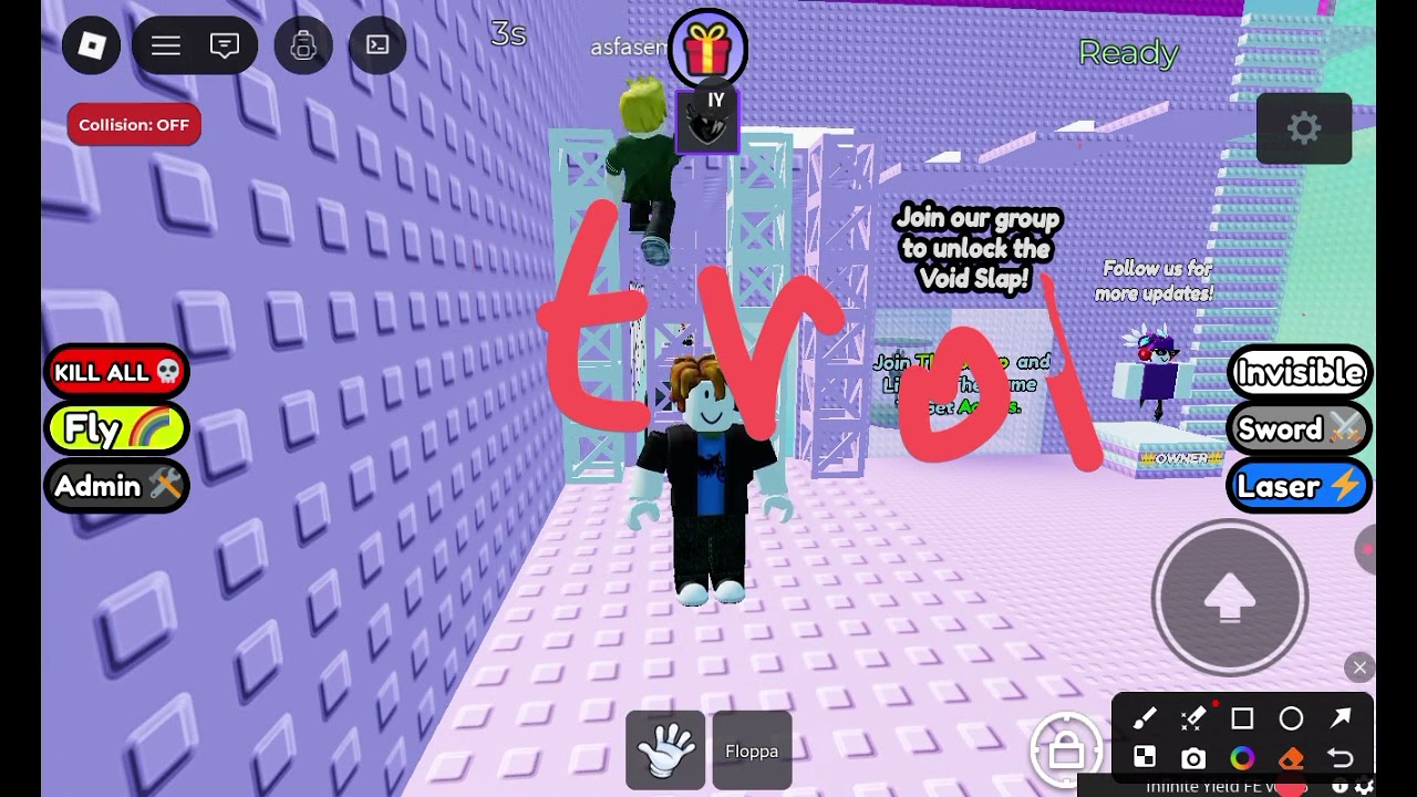 Trolling people in phonk edit tower with delta executor • pt.1