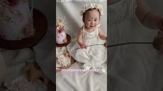 女の子の永遠の憧れ♡大きなふわふわリボンがついた真っ白アティパス✨ #attipas #ベビーシューズ #ファーストシューズ #子ども靴