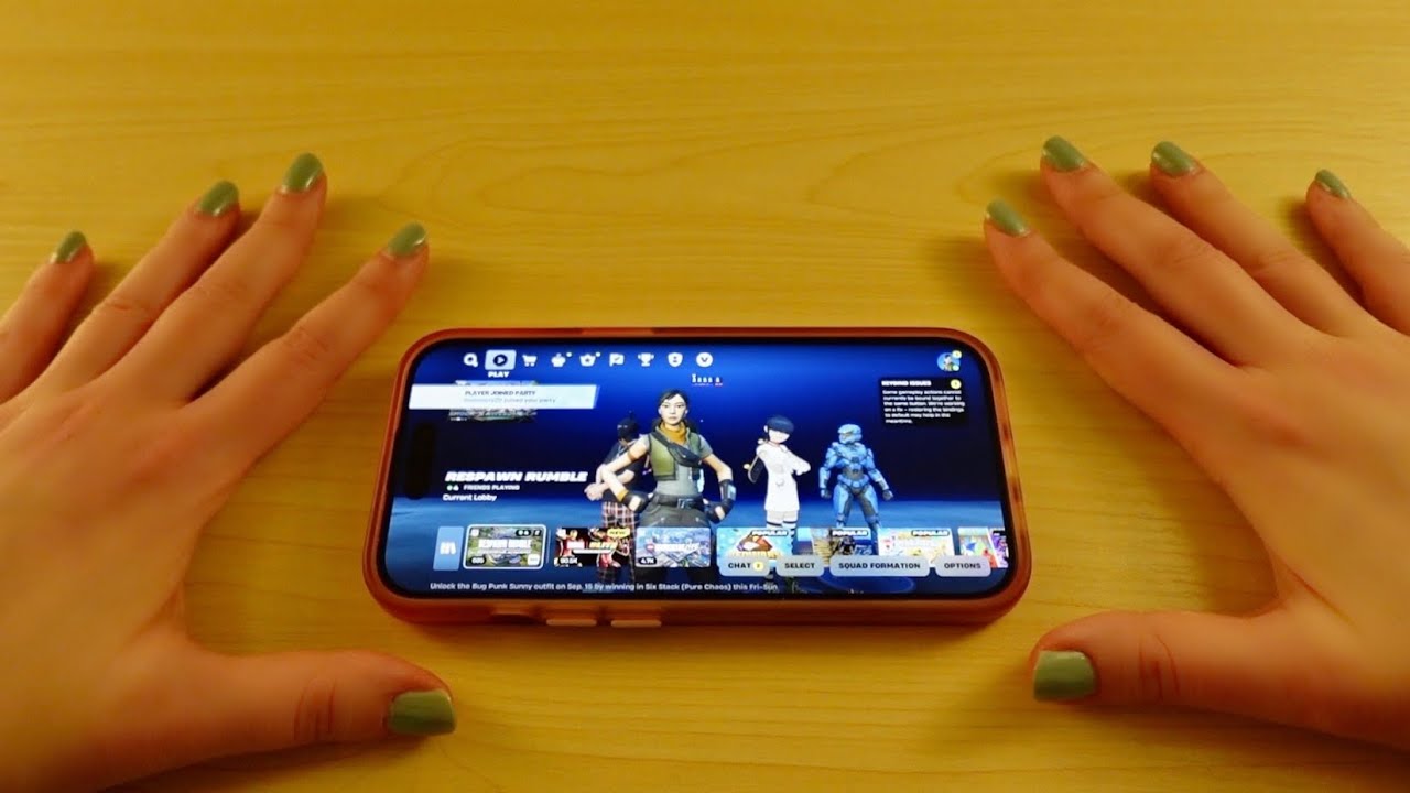 ASMR Playing Fortnite + gum chewing