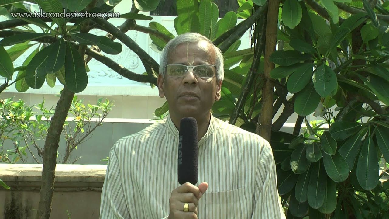 How to balance material and spritual life by Vijay Venugopal Prabhu