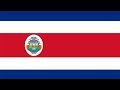 Costa Rica National Anthem Noble Patria Tu Hermosa Bandera Instrumental