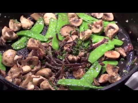 how-to-make-sauteed-mushroom-with-ginger,-garlic-and-thyme