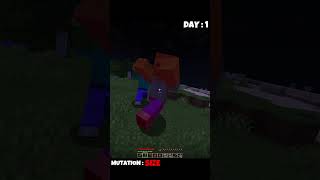 Minecraft But Mobs Mutate Every Day – Day 1