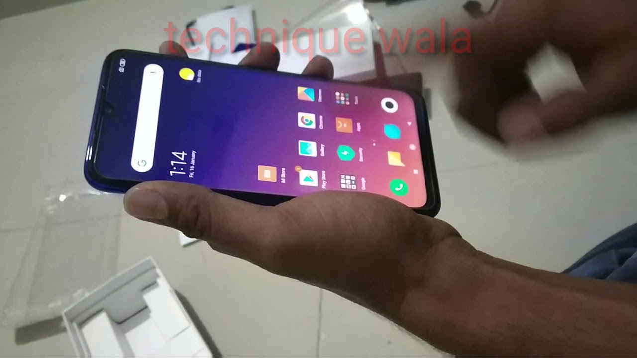 Redmi note 7 pro unboxing Indian version first sale unboxing