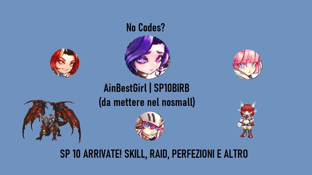 SP10 Reveal Ufficiale:Review/Reazione di Tutte le Skill e il Raid + Codici NosMall Presenti e Futuri