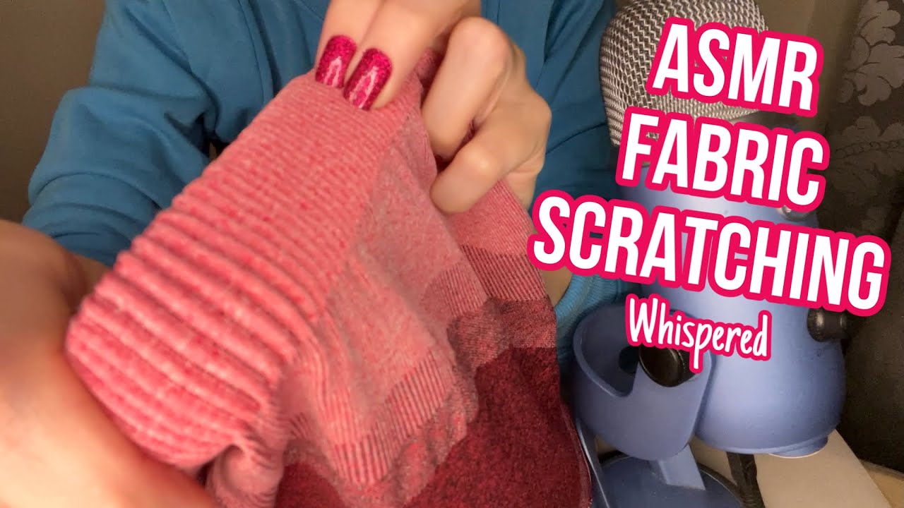 ASMR * Pamela’s Custom Video! * Fabric Scratching * Whispering * ASMRVilla