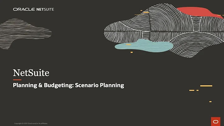 NetSuite Planning and Budgeting: Scenario Planning
